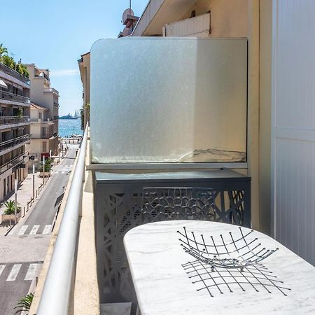 Large Studio - 50M Cannes Beach - Terrace Sea View Luaran gambar